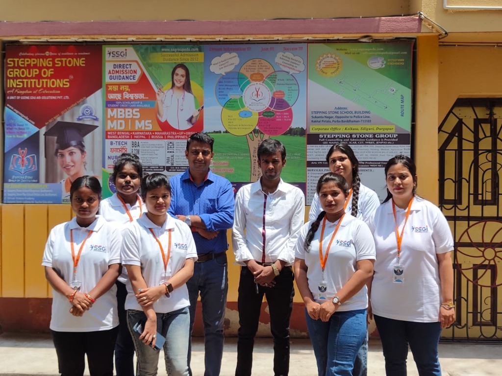 Stepping Stone Group of Institutions Team and Students